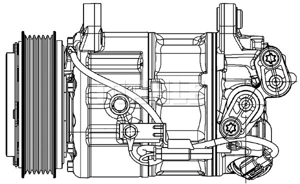 Compressor, air conditioning