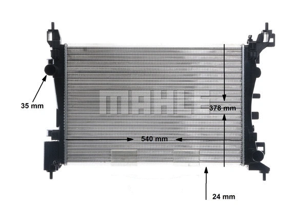 Radiator, engine cooling