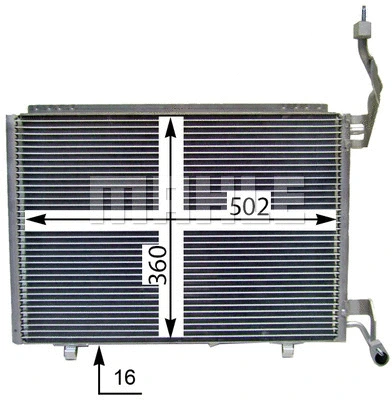 Condenser, air conditioning