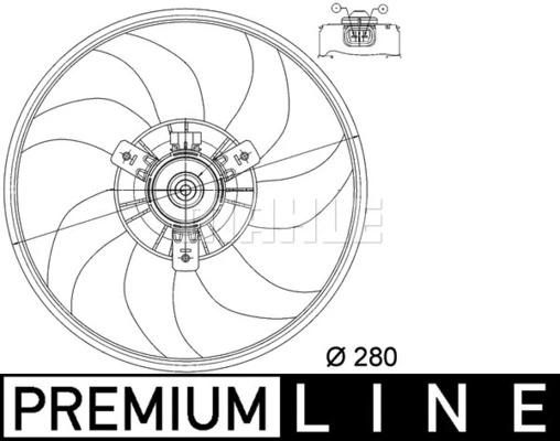 Fan, engine cooling