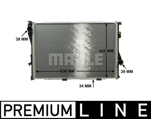 Radiator, engine cooling