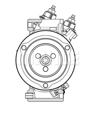 Compressor, air conditioning