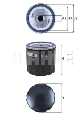 Oil Filter (OC 5)