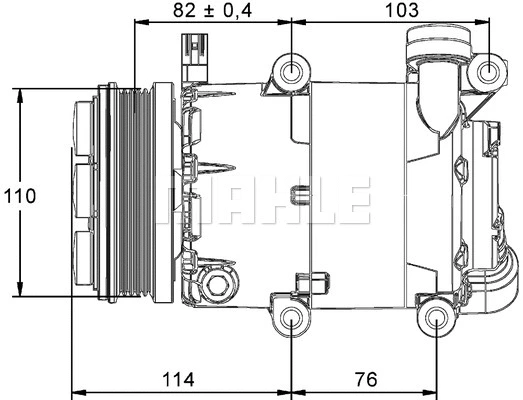 Compressor, air conditioning