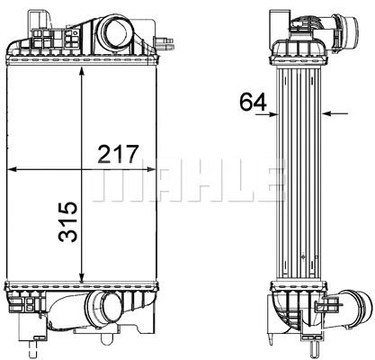 Charge Air Cooler (CI 262 000P)