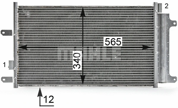 Condenser, air conditioning