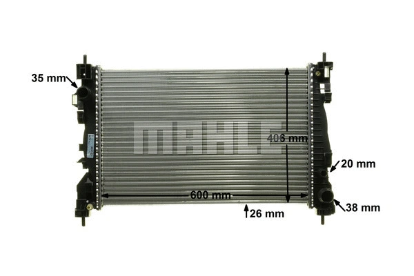 Radiator, engine cooling