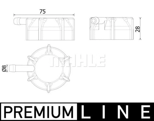 Cap, coolant tank (CRB 145 000P)