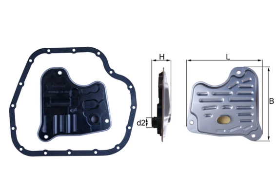 Hydraulic Filter, automatic transmission (HX 284D)