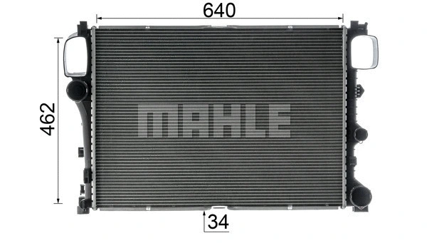 Radiator, engine cooling