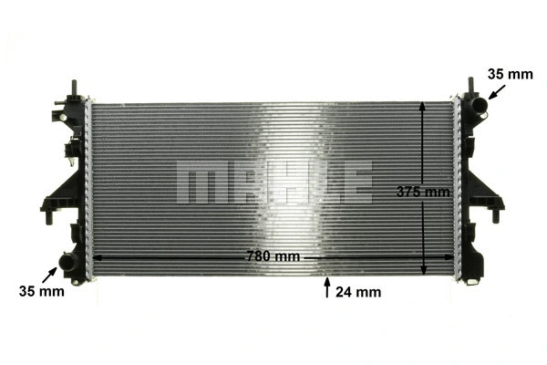 Radiator, engine cooling