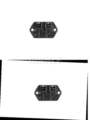 Series resistor, electric motor (radiator fan)