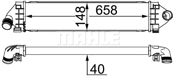 Charge Air Cooler (CI 394 000S)