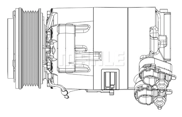 Compressor, air conditioning