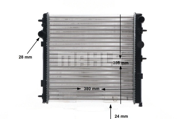 Radiator, engine cooling
