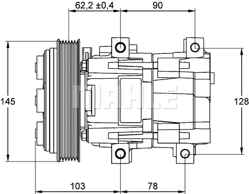 Compressor, air conditioning