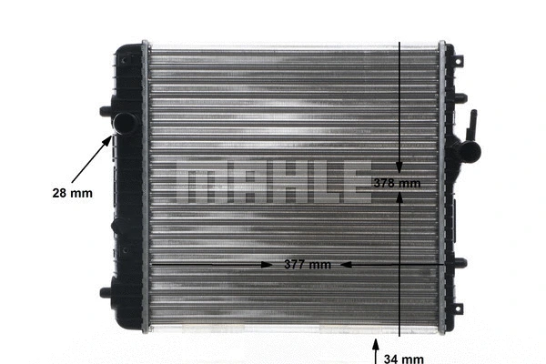 Radiator, engine cooling
