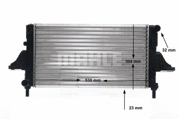 Radiator, engine cooling