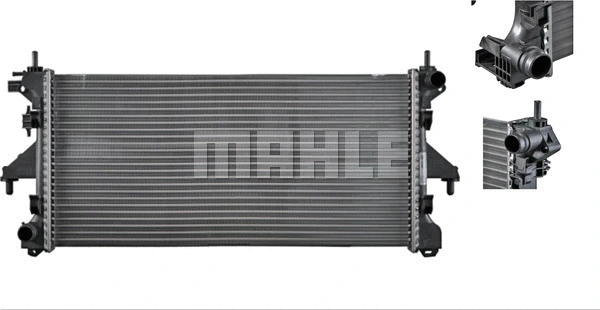 Radiator, engine cooling