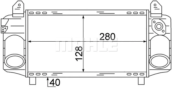 Charge Air Cooler (CI 72 000S)