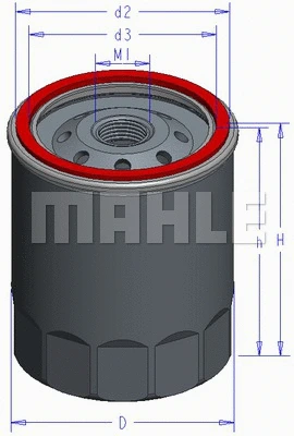 Oil Filter (OC 595)