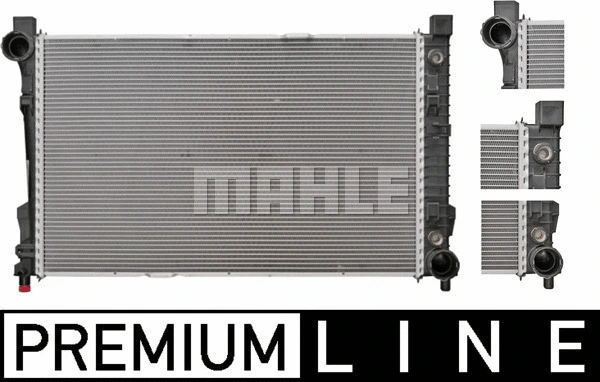 Radiator, engine cooling