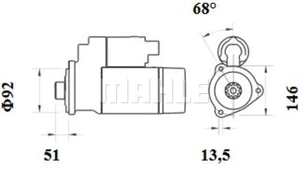 Starter (MS 778)