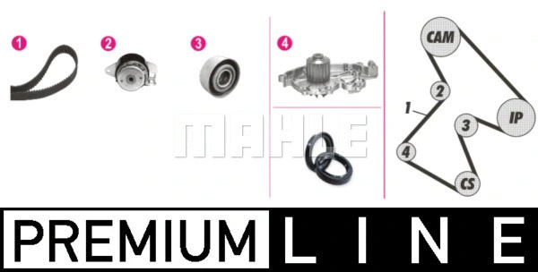 Water Pump & Timing Belt Kit