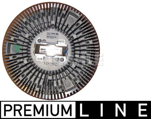 Clutch, radiator fan