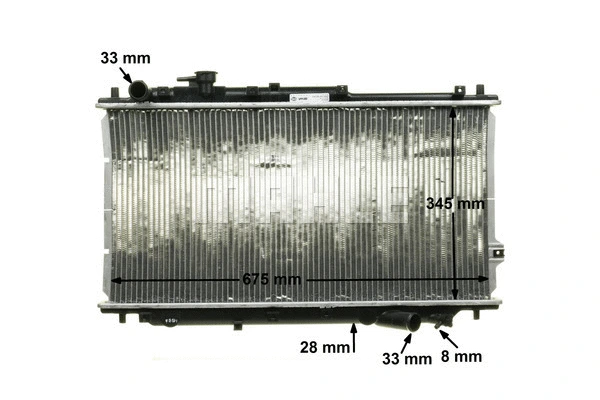 Radiator, engine cooling