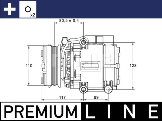 Compressor, air conditioning