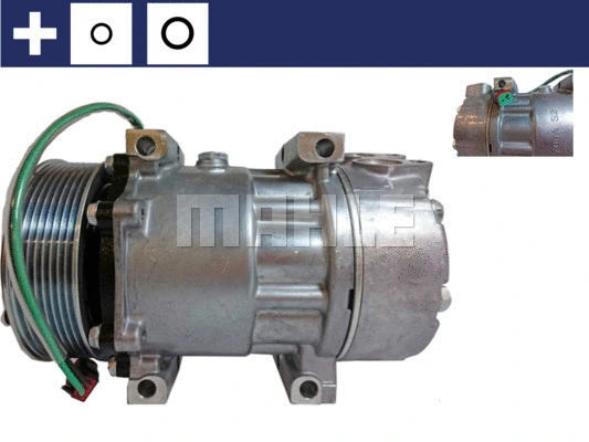 Compressor, air conditioning