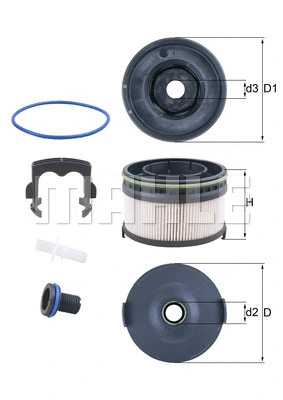 Fuel Filter (KX 568KIT)