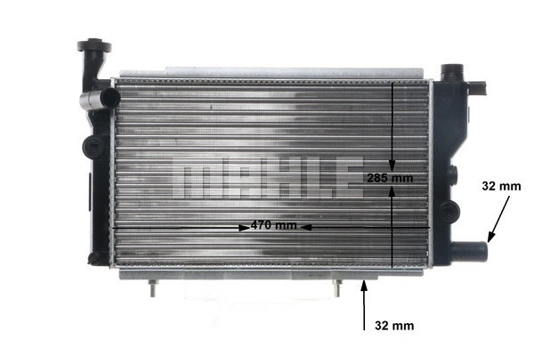Radiator, engine cooling