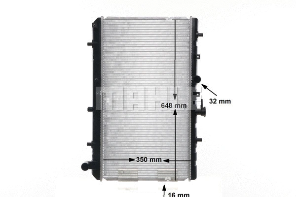 Radiator, engine cooling