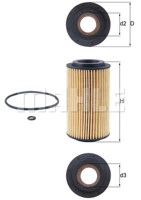 Oil Filter (OX 153D1)