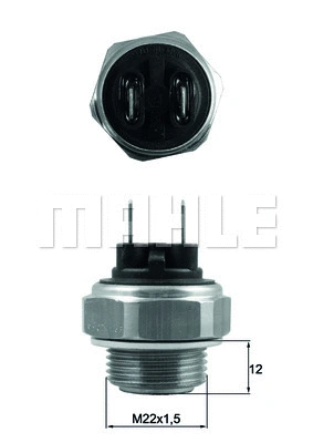 Temperature Switch, radiator fan (TSW 64)