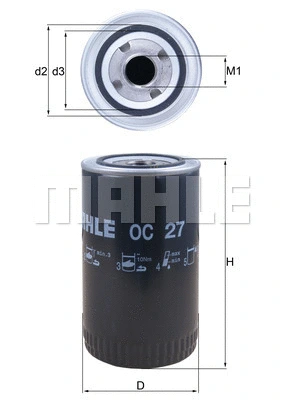 Oil Filter (OC 27)