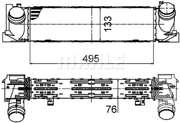 Charge Air Cooler (CI 393 000S)