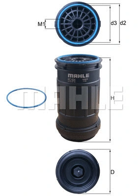 Fuel Filter (KC 624D)