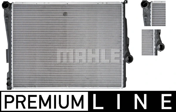 Radiator, engine cooling
