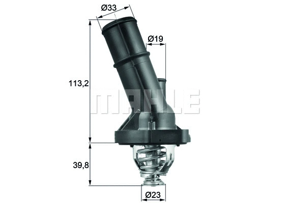 Thermostat, coolant (TI 202 90)