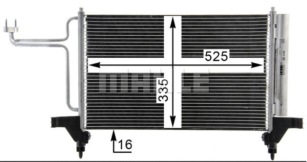 Condenser, air conditioning
