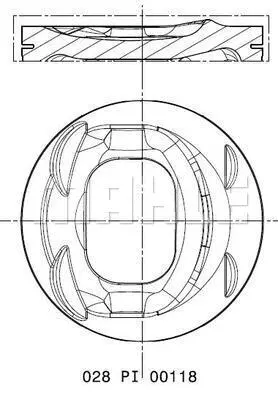 Piston (028 PI 00118 000)