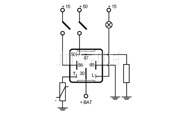 Control Unit, glow time