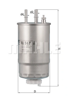 Fuel Filter (KL 567)