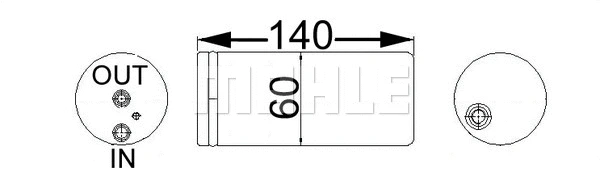 Dryer, air conditioning (AD 65 000S)