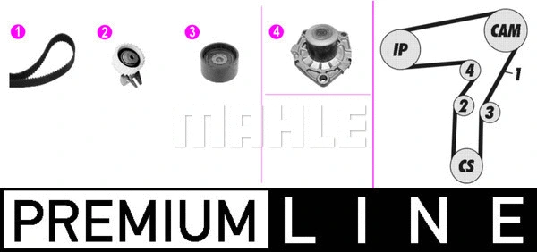 Water Pump & Timing Belt Kit