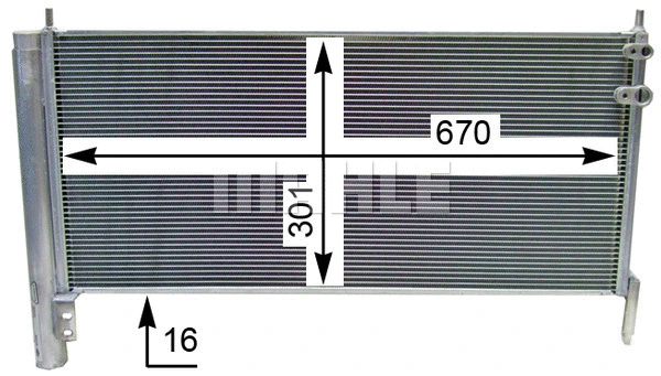 Condenser, air conditioning