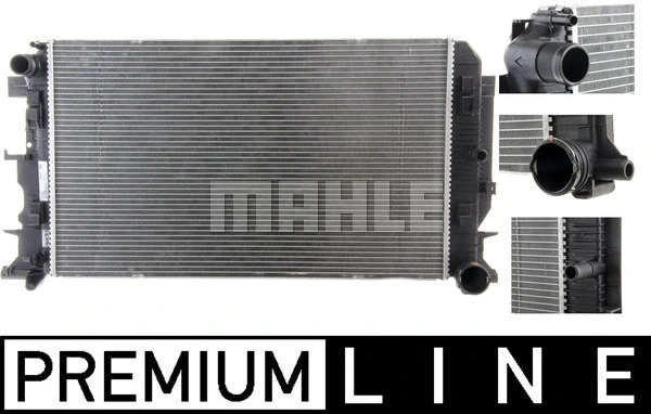 Radiator, engine cooling